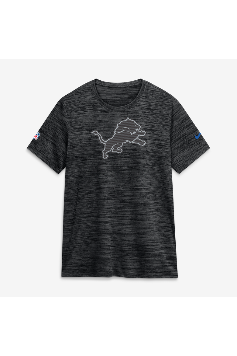 Women's Nike  Black Detroit Lions 2026 Rivalries Collection Sideline Velocity Dri-FIT T-Shirt, Alternate, color, Black