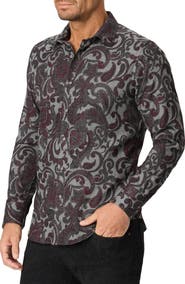 Robert Graham Furman Paisley Long Sleeve Button Up Shirt