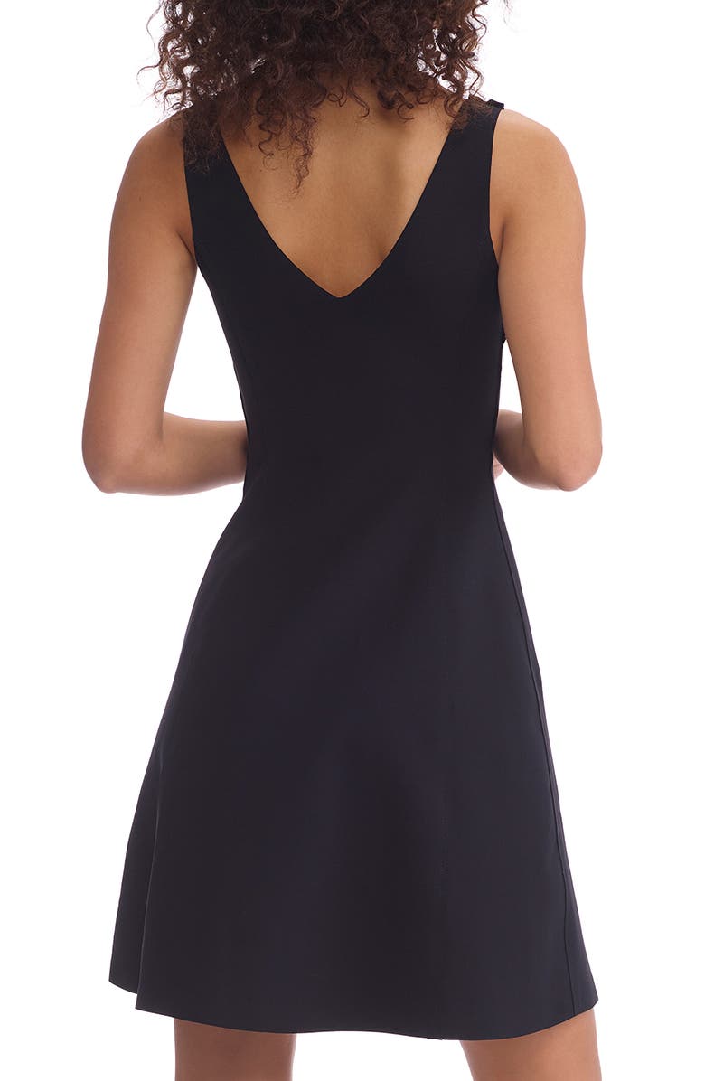 Commando Sleeveless Scuba Knit Skater Dress, Alternate, color, 