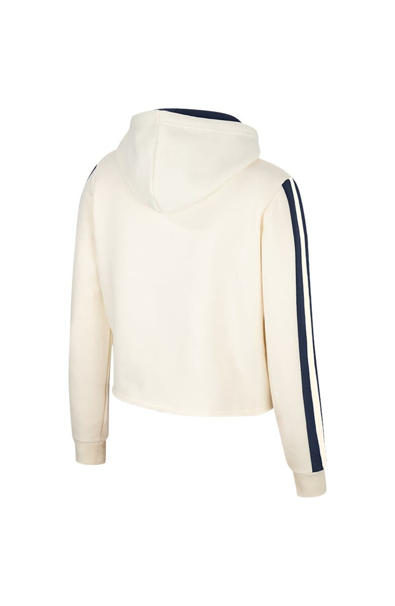 COLOSSEUM Women's Colosseum Cream Penn State Nittany Lions Perfect Date Cropped Pullover Hoodie, Alternate, color, Cream