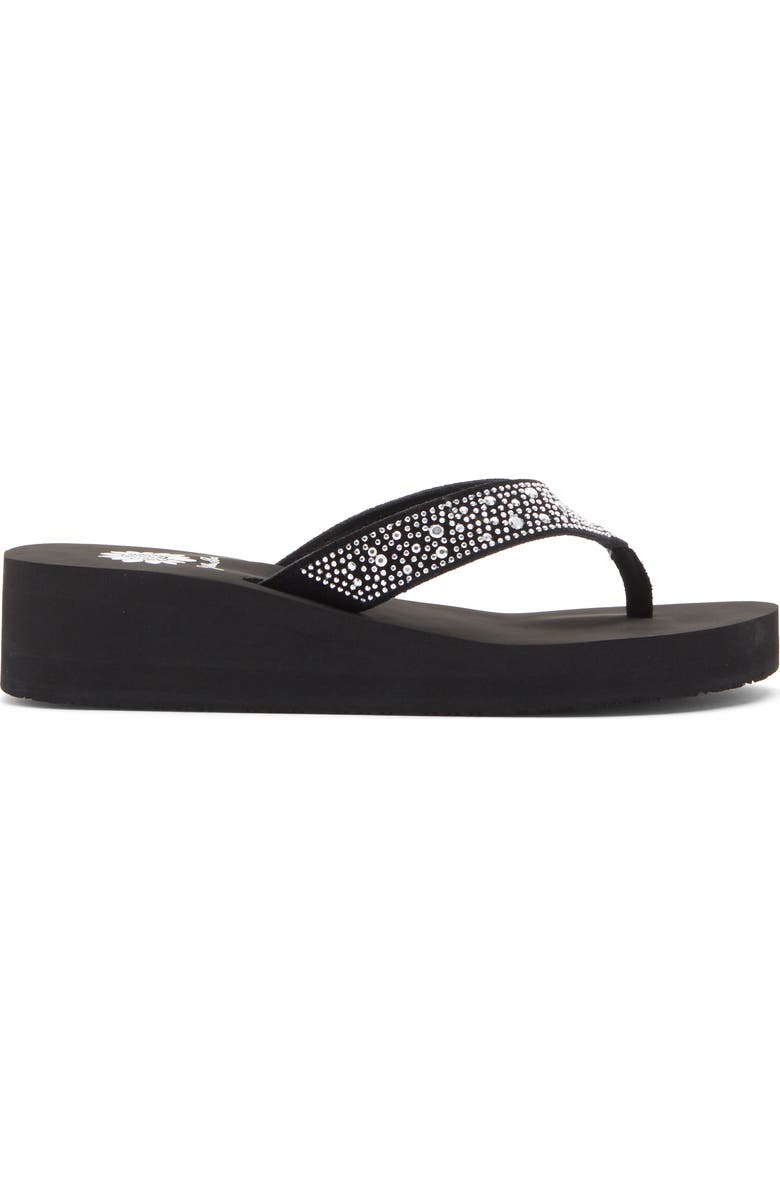 Yellow Box Premium Africa Flip Flop Sandal, Alternate, color, Black