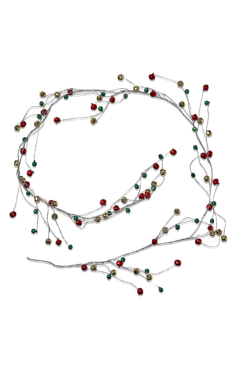 tag Jingle Bells Multi Color Garland Decorative Wall Banner, Main, color, Multicolored