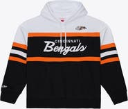 Mitchell & Ness Men's Mitchell & Ness Black Cincinnati Bengals Head Coach Hoodie