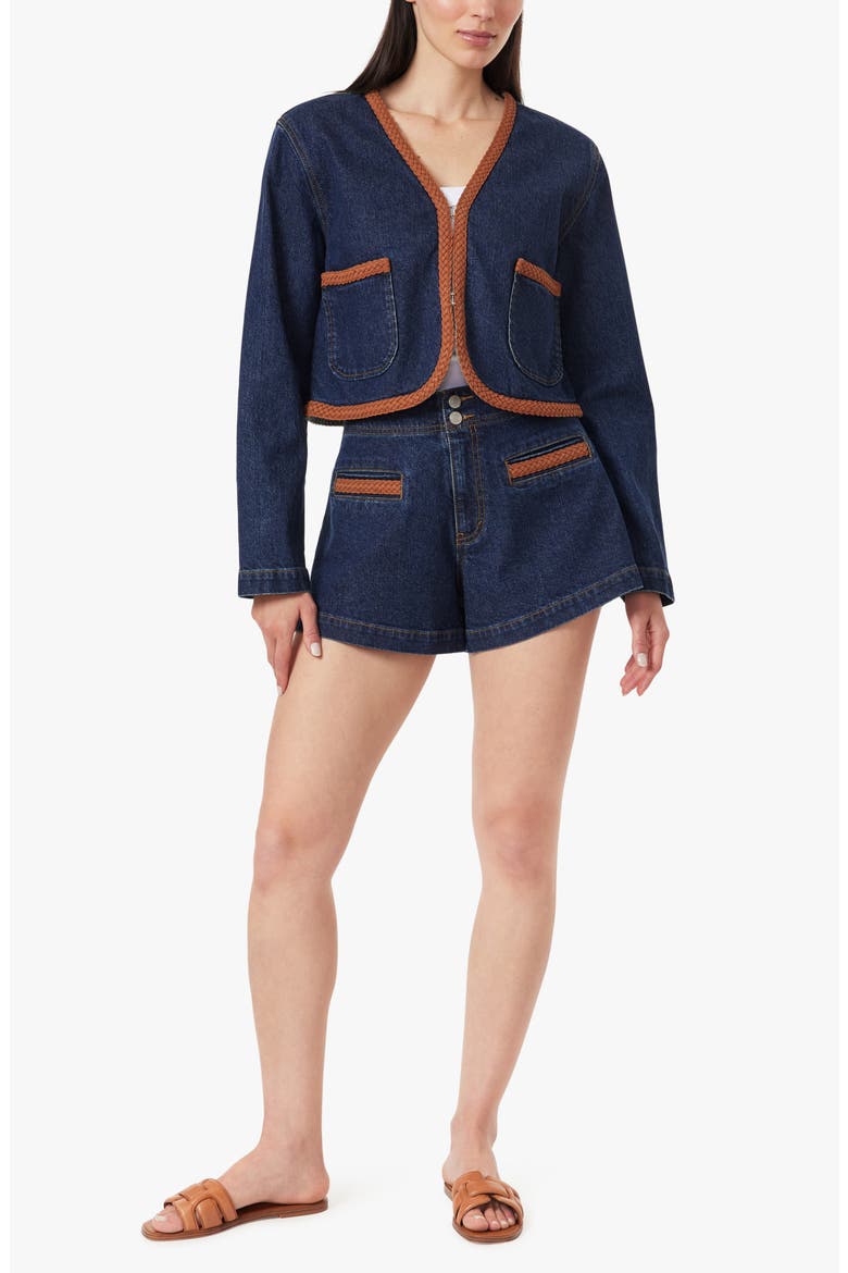 Braided Cropped Jacket, Alternate, color, TIDAL