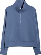 Zella Sporty Half Zip Sweatshirt