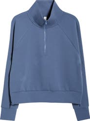 Zella Sporty Half Zip Sweatshirt