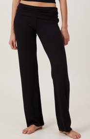 COTTON ON BODY Women's Airy Soft Roll Waist Pant