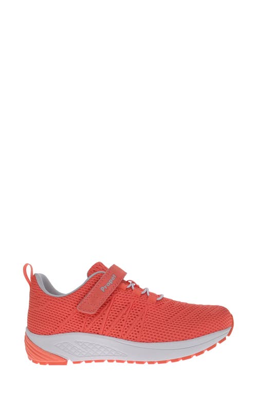 Propét Tour Knit Fx Sneaker In Coral