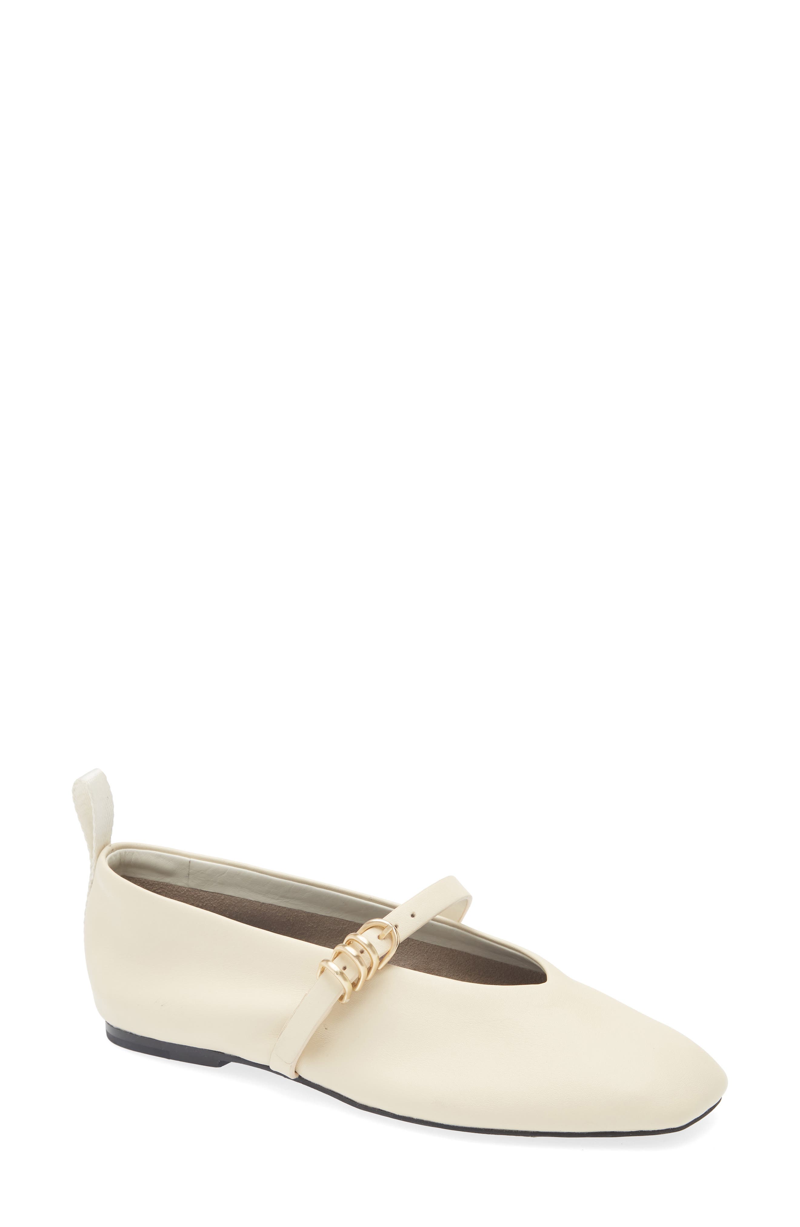 rag 
bone Spire Mary Jane Flat, Main, color, Greige Leather