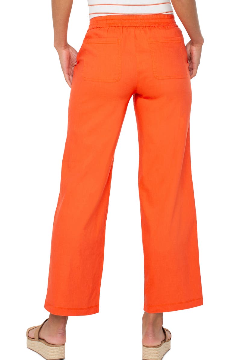 Liverpool Los Angeles Drawstring Wide Leg Pants, Alternate, color,