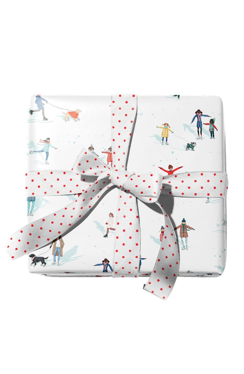 Ramus & Co Two-Sided "Winter Wonderland" Heavyweight Christmas/Holiday Gift Wrap, Alternate, color, 