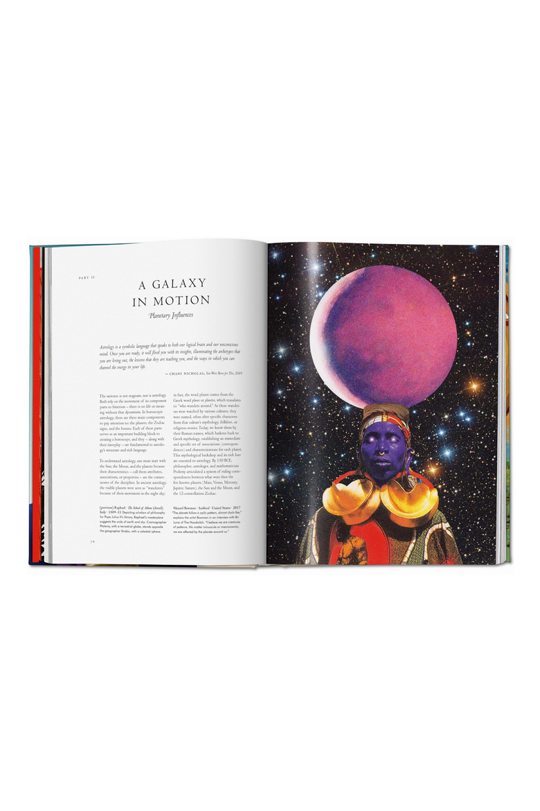 Astrology The Library of Esoterica Book, Alternate, color, Deep Purple