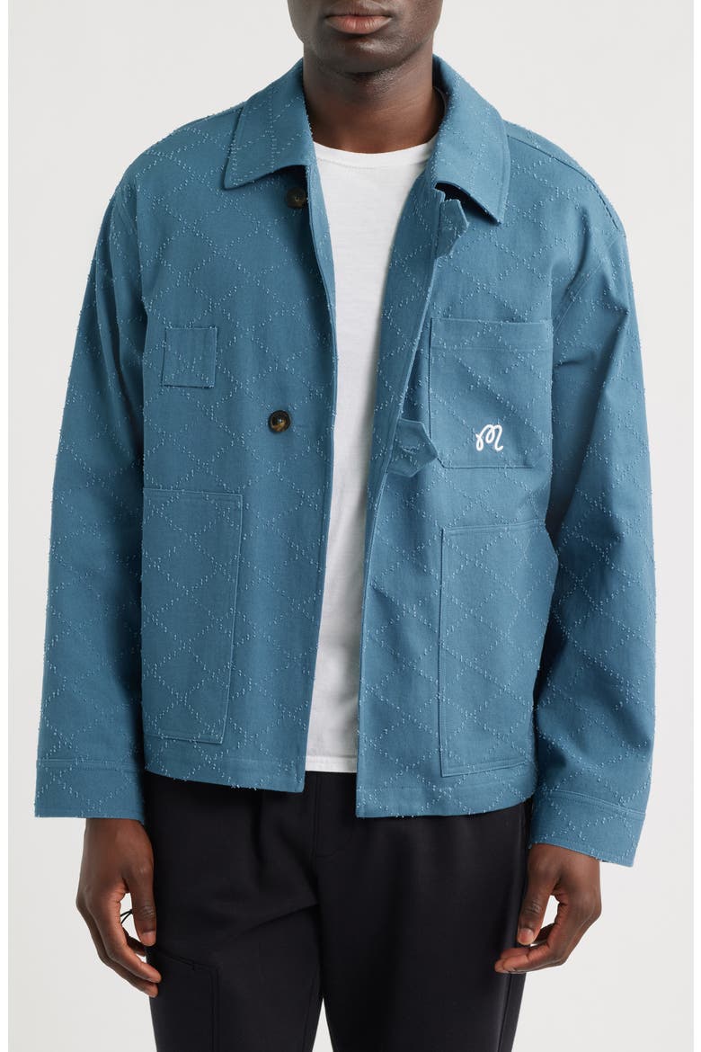 Alameda Chore Jacket, Main, color, AEGEAN BLUE