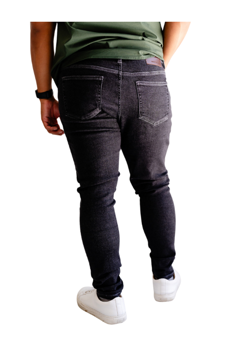 Skinny Dark Grey Jeans, Alternate, color, Dark Grey