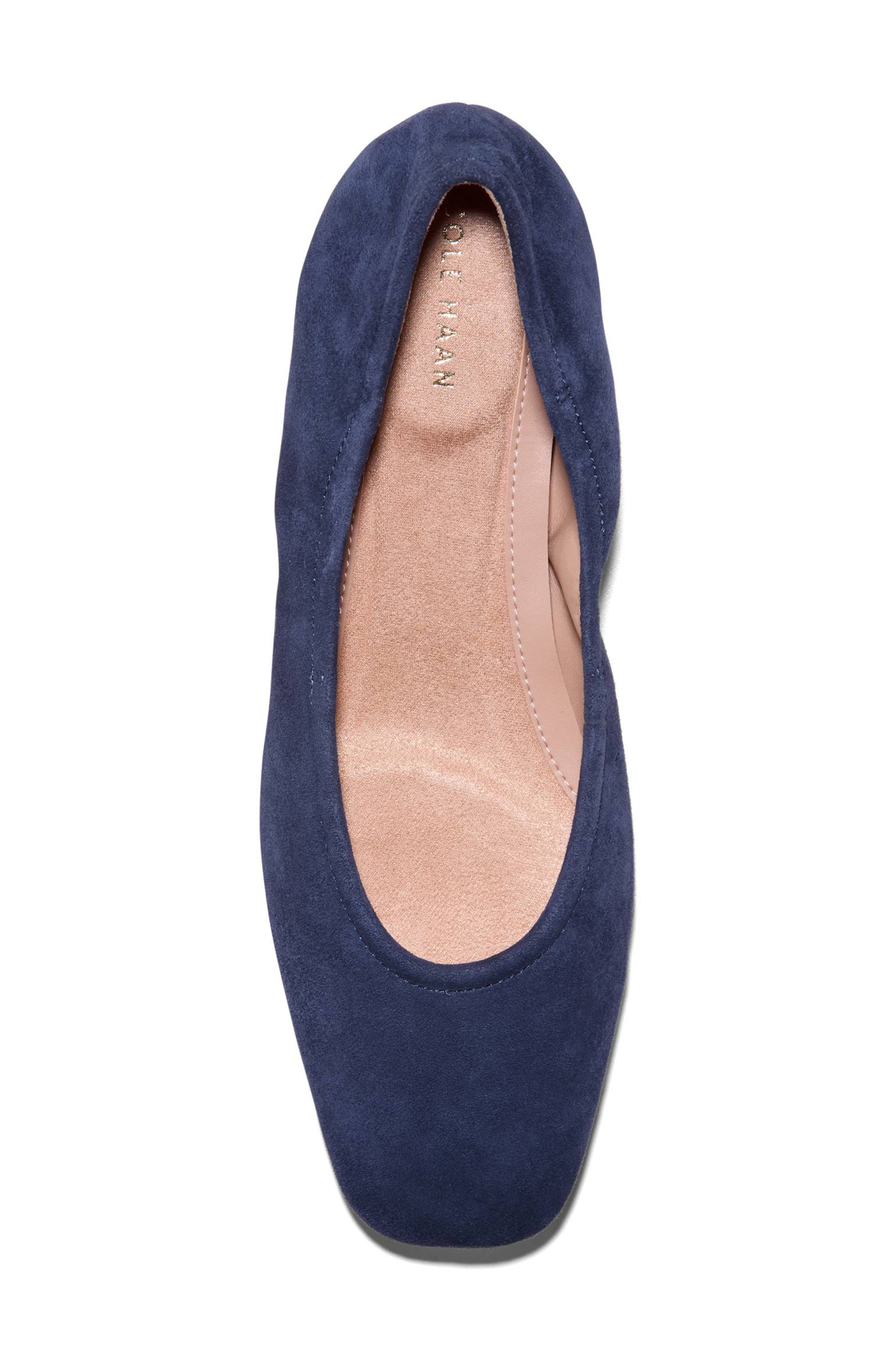 Go-To Valinda Ballet Flat, Alternate, color, MIDNIGHT MOON SUEDE
