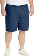 Harbor Bay by DXL Big & Tall Elastic-Waist Shorts