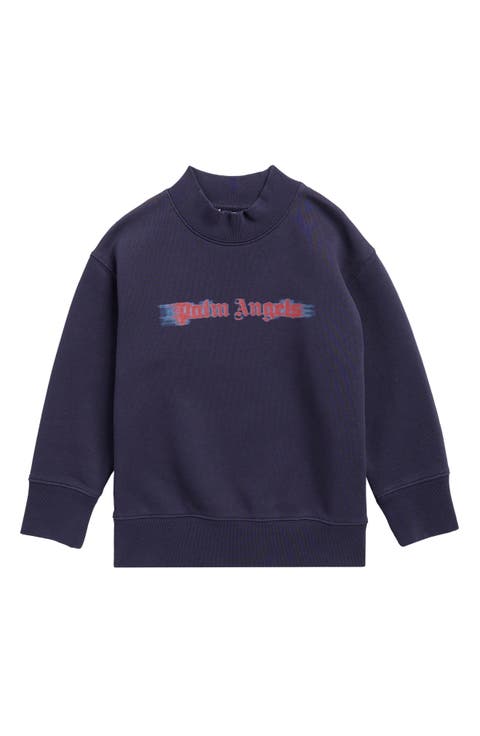 Kids' Blurred Logo Graphic Sweatshirt