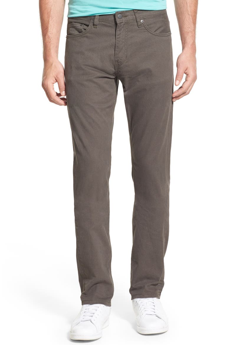 'Neilson' Five-Pocket Pants, Main, color, NUTMEG