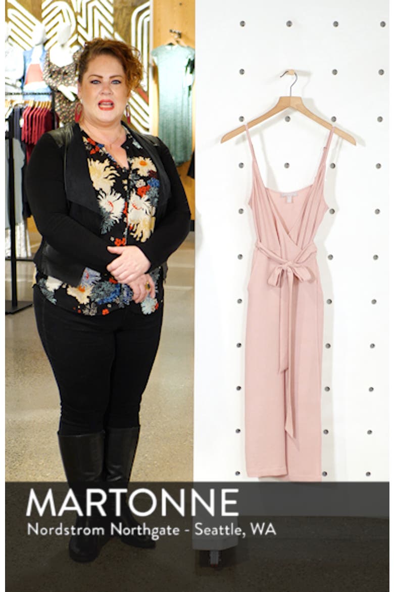 Crepe Wrap Midi Dress video