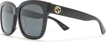 54mm Square Sunglasses