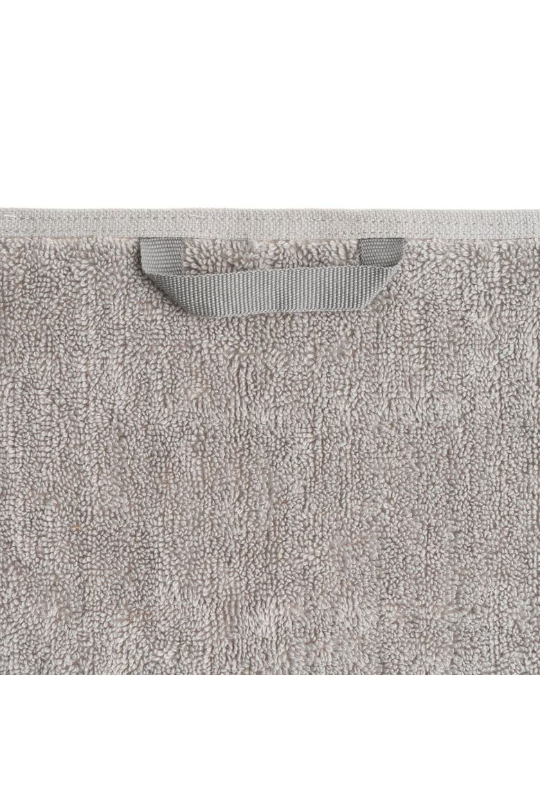 Ribbed Loom Turkish Cotton Terry Bath and Hand Towel - Set, Alternate, color, Light Gray