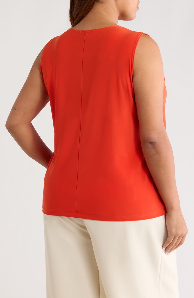 Vikki Vi Scoop Neck Tank, Alternate, color, Persimmon