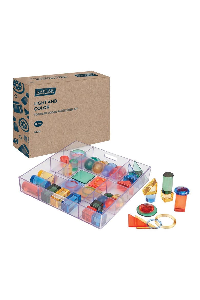 Light and Color Toddler Loose Parts STEM Kit, Main, color, Multicolored