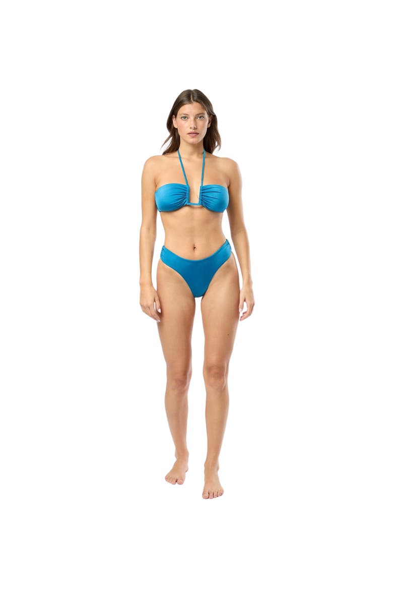 Michela Bikini Top, Alternate, color, MYKONOS BLUE