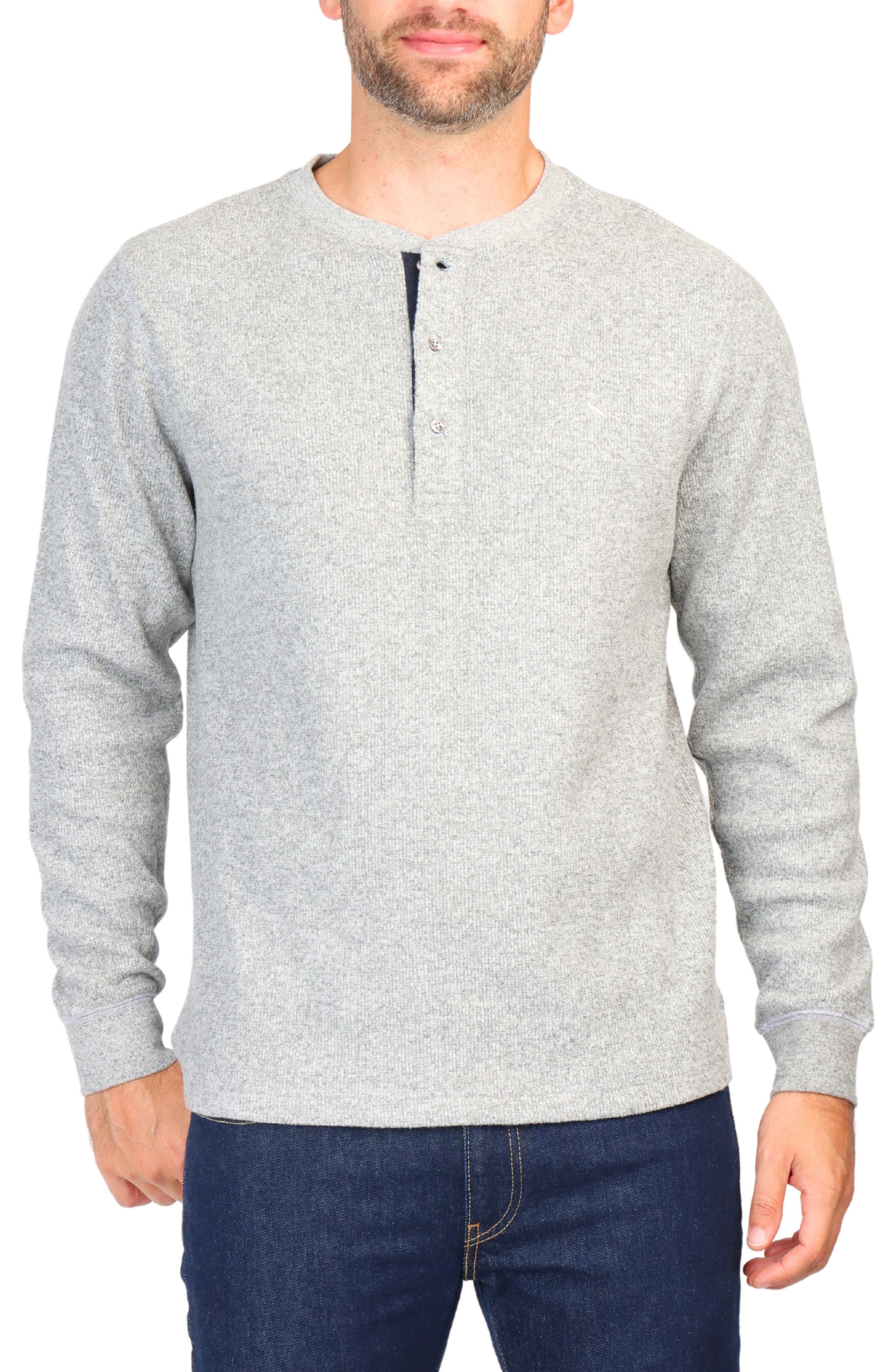 TailorByrd Cozy Knit Henley