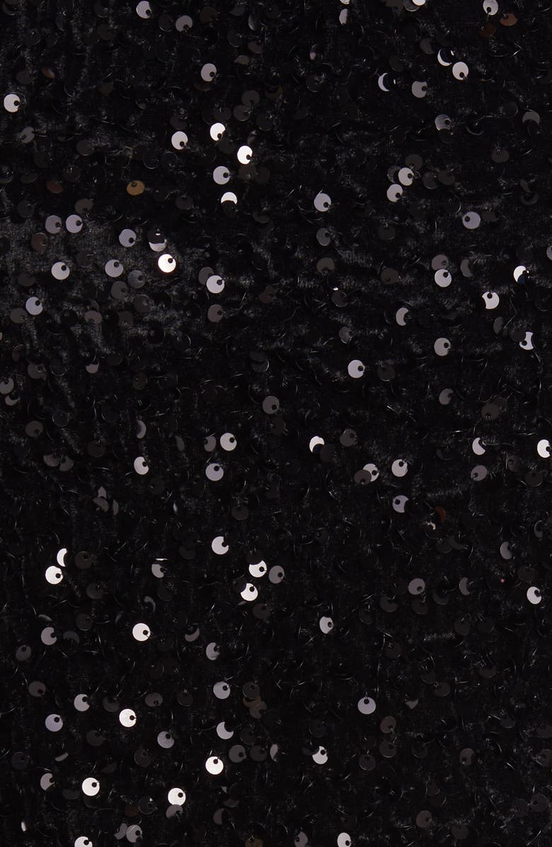 VERO MODA Kada Sequin Halter Neck Top, Alternate, color, 