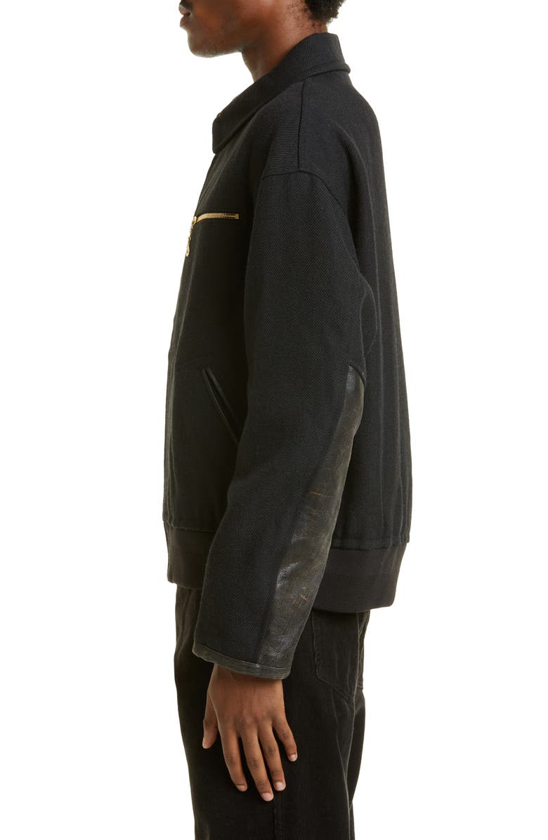 VISVIM Harvey Wool & Linen Twill Jacket, Alternate, color, 