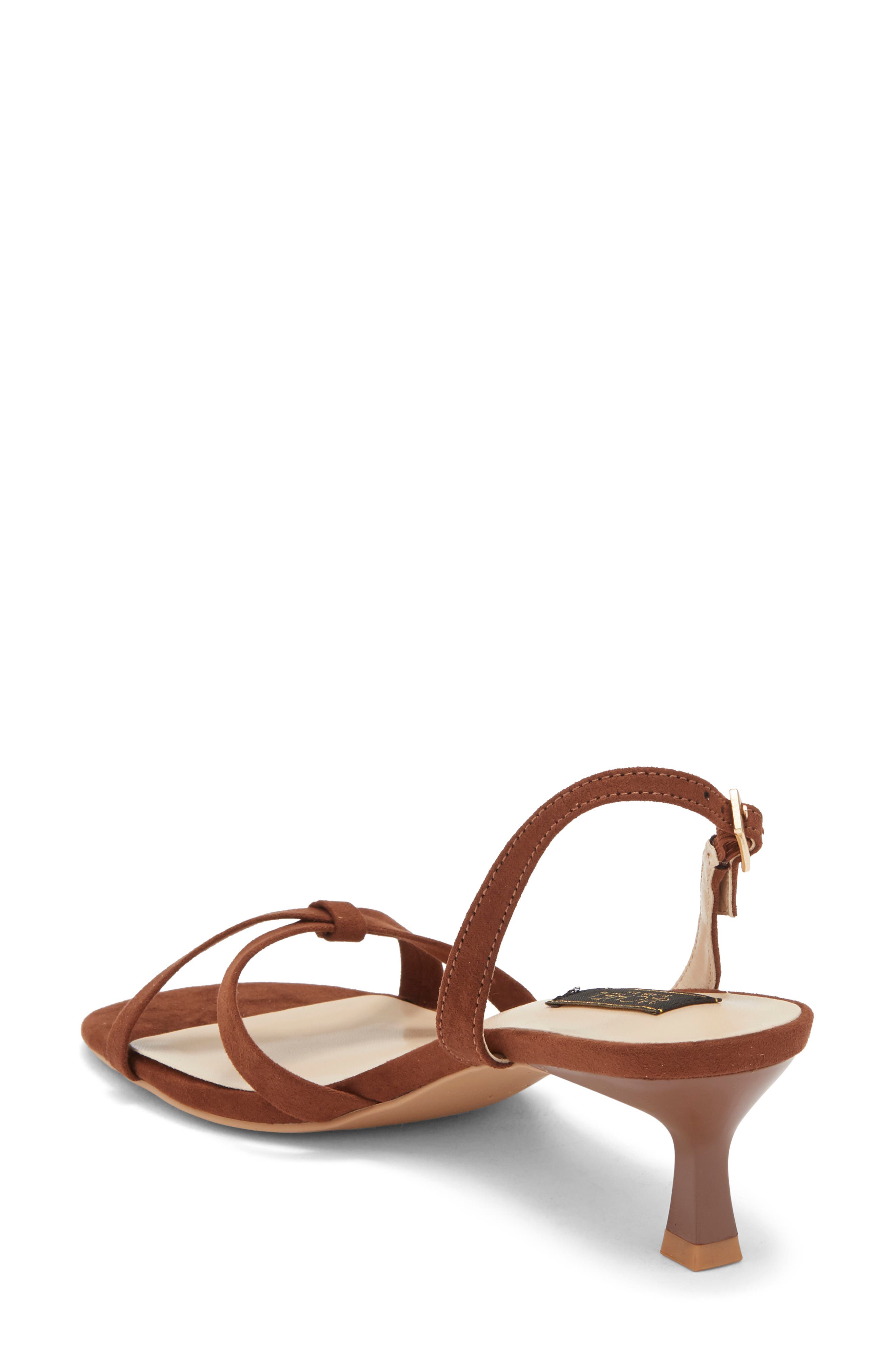 Estelle Sandal, Alternate, color, BROWN SUEDE