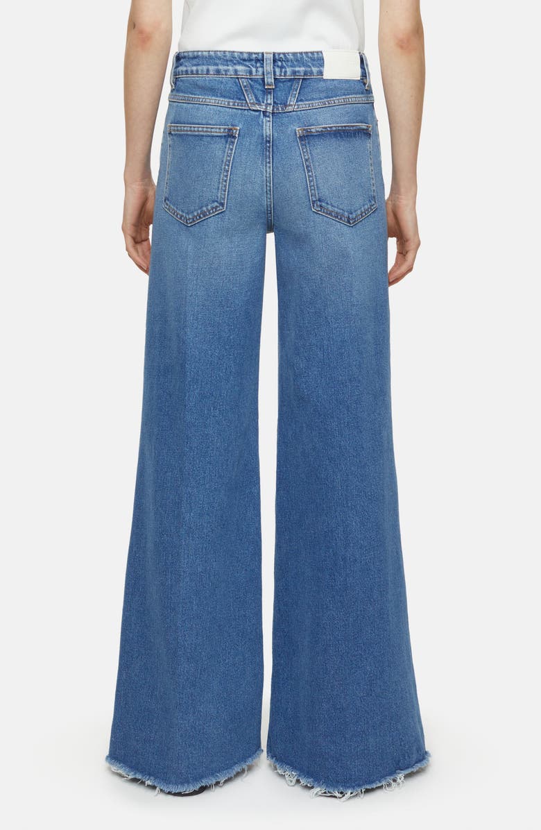 Closed Glow Up Wide Leg Jeans, Alternate, color, Mid Blue