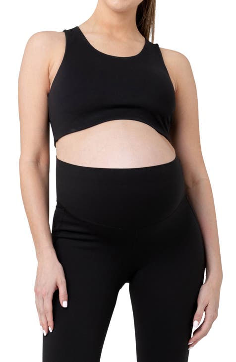 Nursing crop top best sale