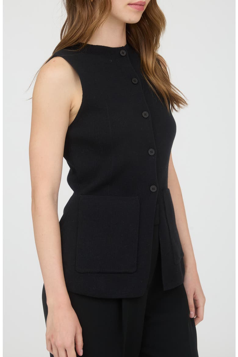 Sweater Vest, Alternate, color, BLACK