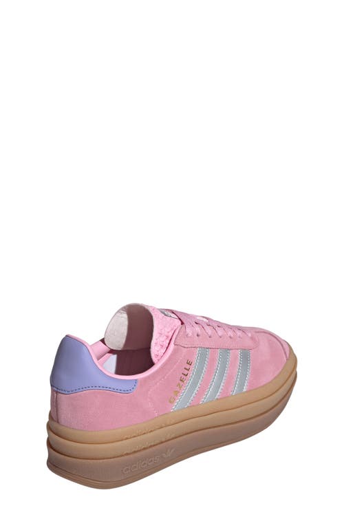 Adidas Originals Adidas Kids' Gazelle Bold Sneaker In Pink