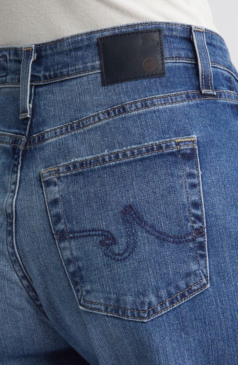 AG Rian Super High Waist Straight Leg Jeans, Alternate, color, 