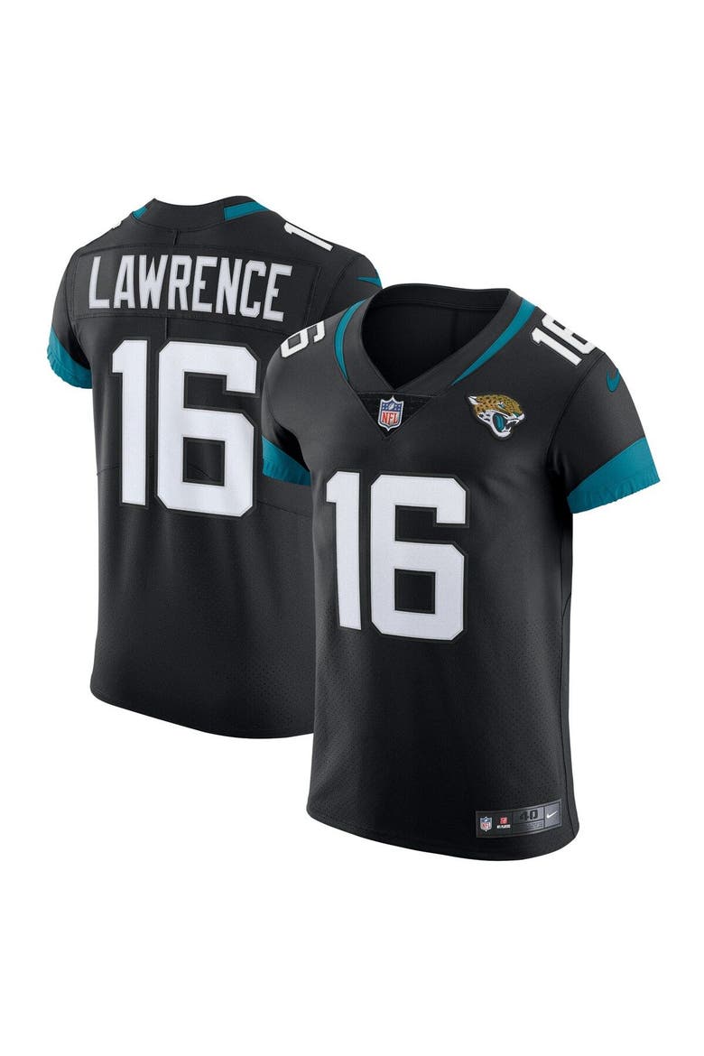 Men's Nike Trevor Lawrence Black Jacksonville Jaguars Vapor Elite Jersey, Main, color, Black