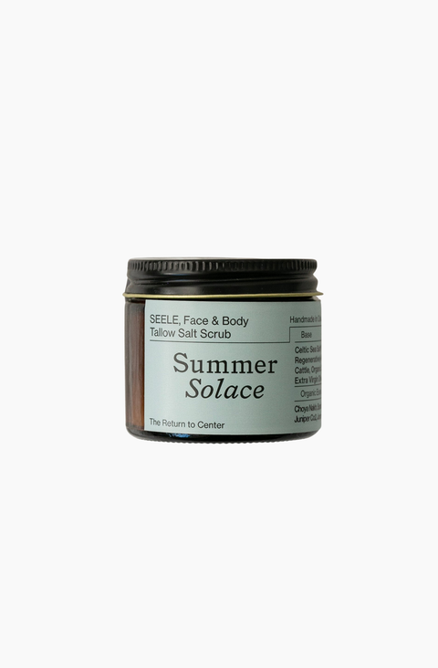 SEELE Celtic Sea Salt Scrub Regenerative Tallow