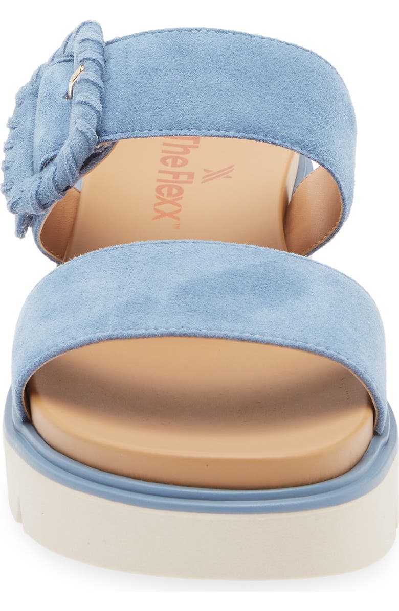 The FLEXX Atena Platform Slide Sandal, Alternate, color, Sugar Camoscio