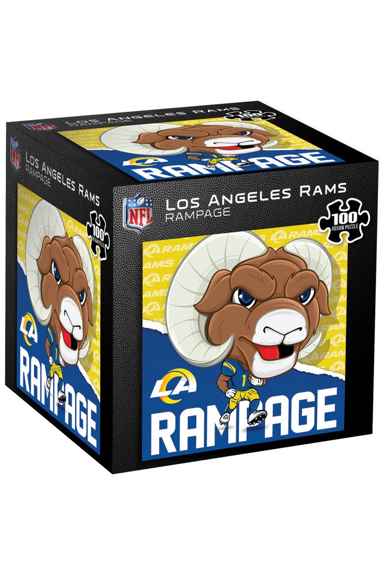 Los Angeles Rams Mascot 100 Piece Puzzle, Main, color, Multicolor