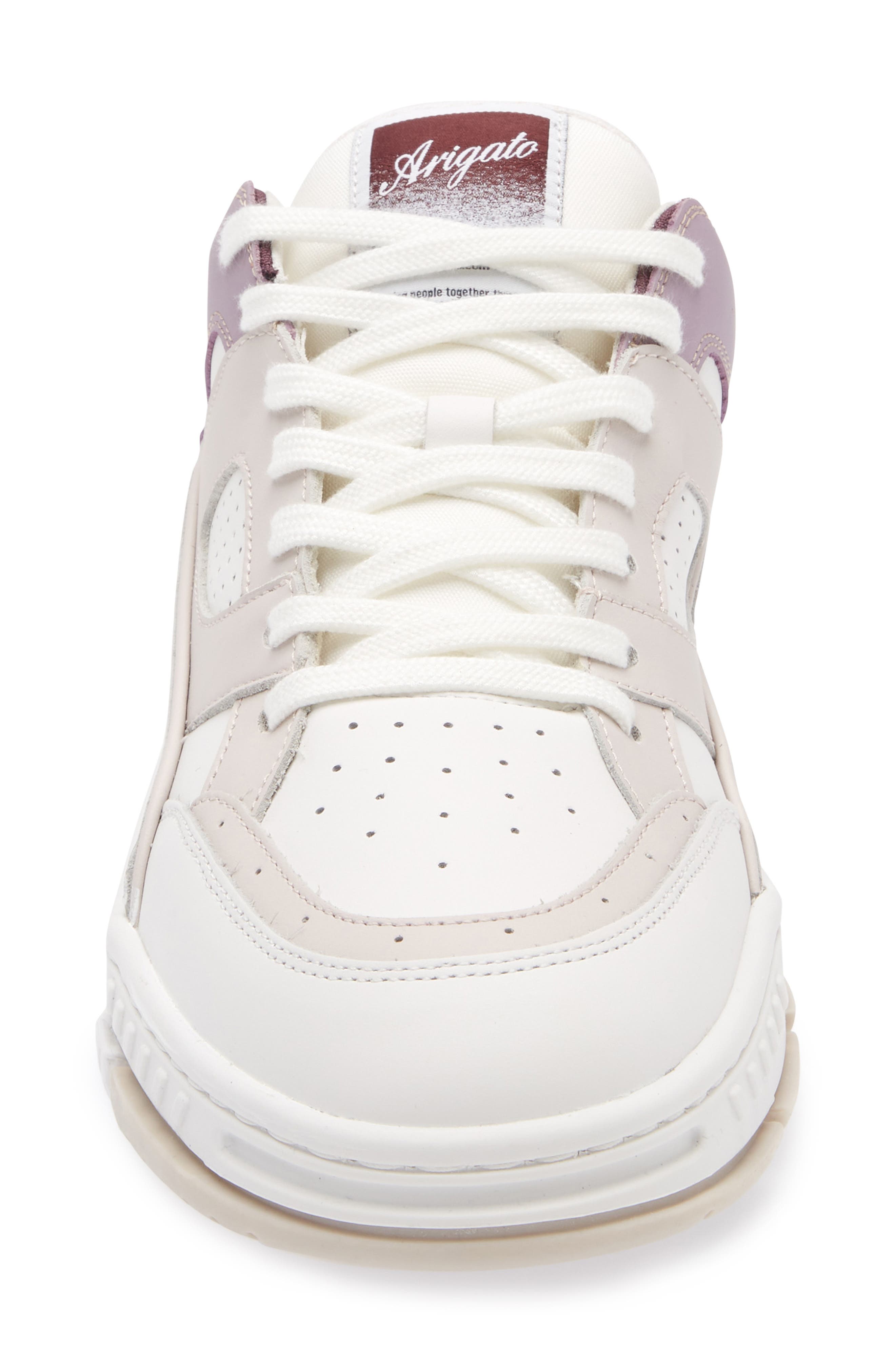 Axel Arigato Area Lo Sneaker, Alternate, color, White/ Lilac