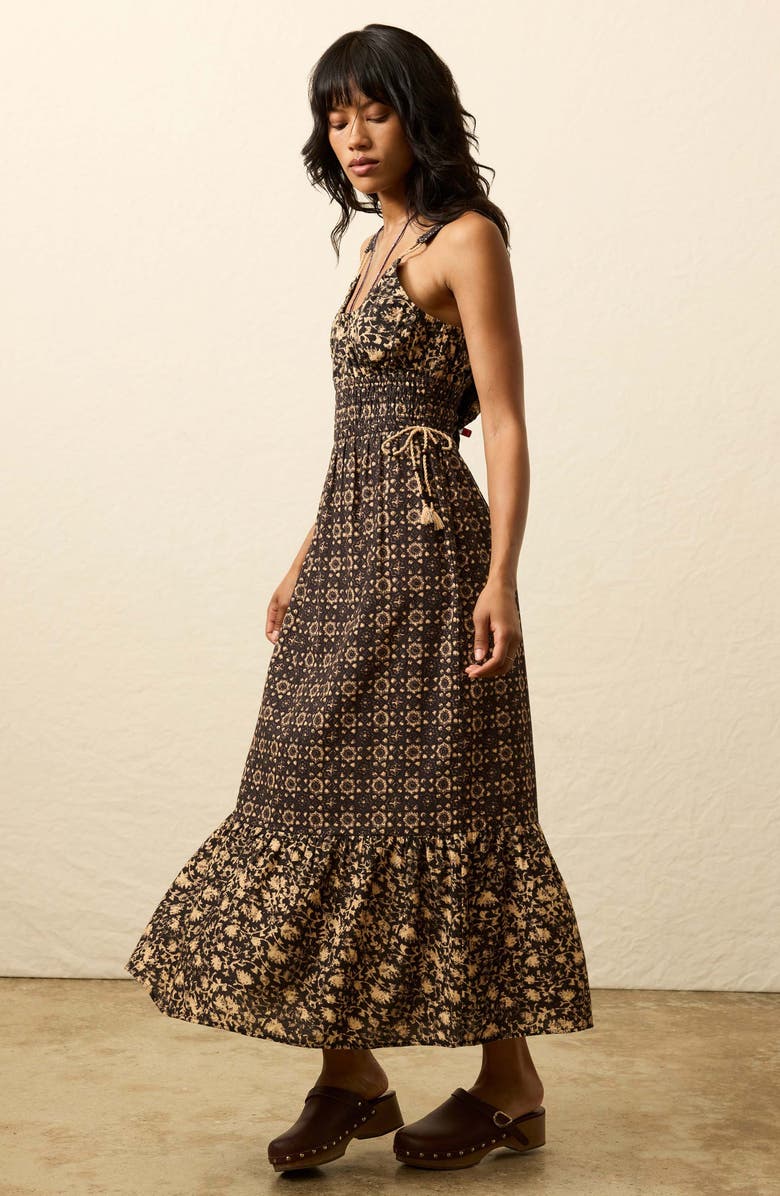 Faherty Sunbeam Organic Cotton Sundress, Alternate, color, 