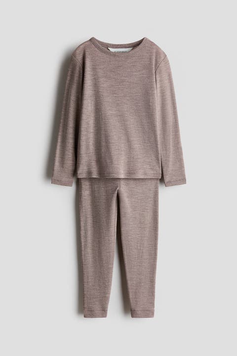 2-Piece Wool Jersey Base-Layer Set