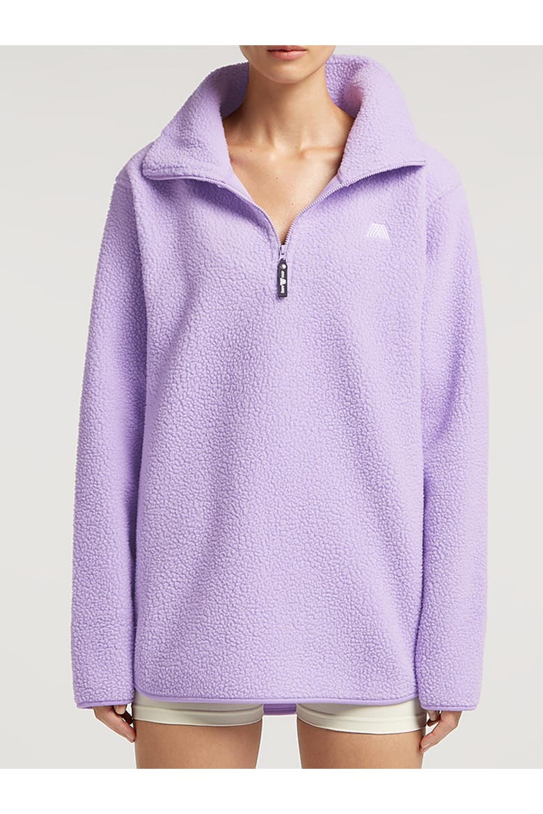 Lennox Half-Zip Long Sleeve Sweatshirt, Alternate, color, Violet