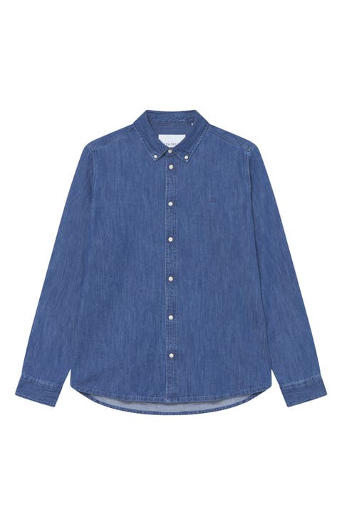 Konrad Denim Button Down Shirt