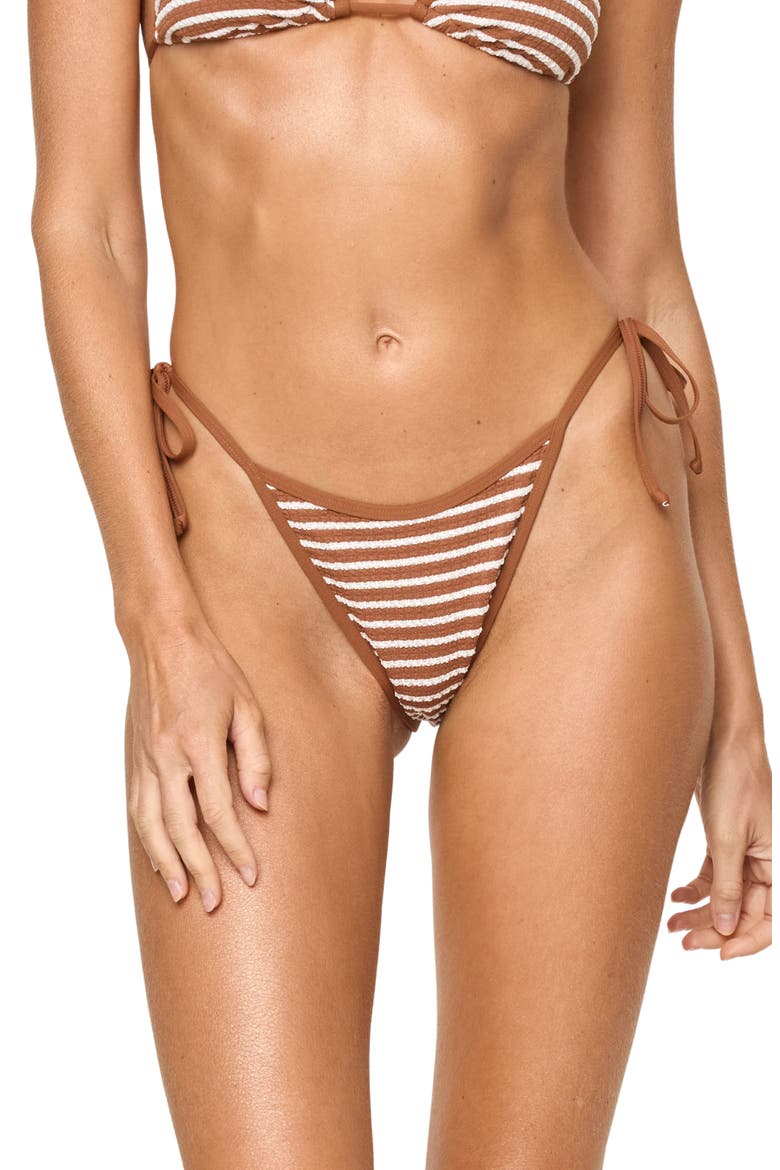 Levy Bitsy Bikini Bottoms, Main, color, BROWN SUGAR