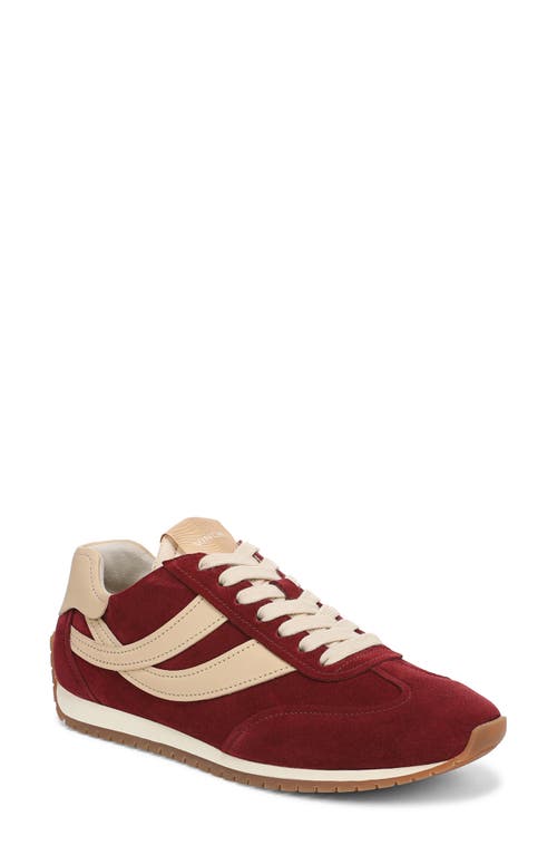 Vince Oasis Runner Sneaker In Red