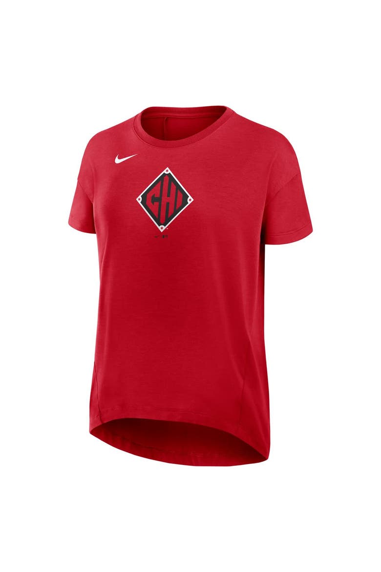 Women's Nike  Red Chicago White Sox 2025 City Connect Flowy Fashion Tri-Blend Performance T-Shirt, Alternate, color, Red