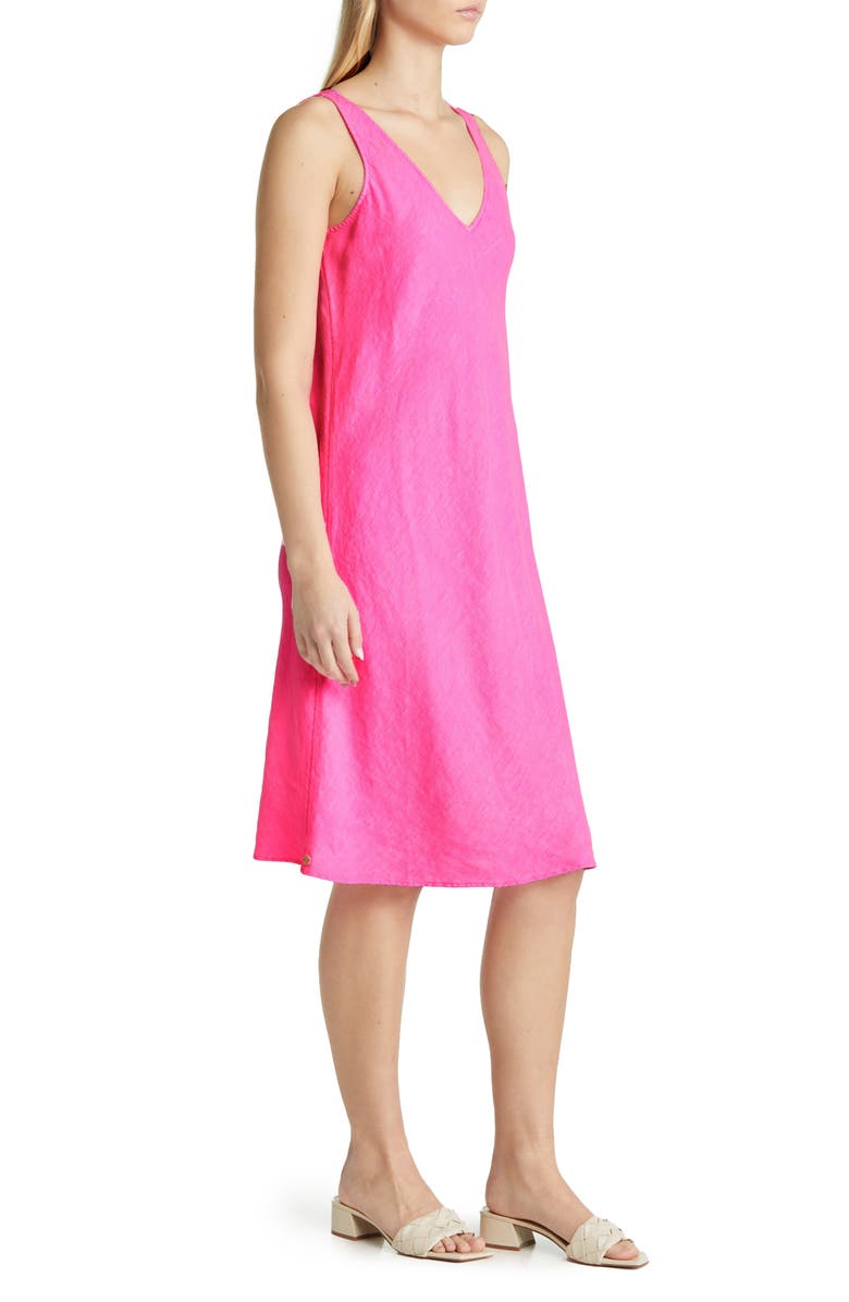 Lilly Pulitzer<sup>®</sup> Women's Florin V-Neck Linen Dress, Alternate, color, 